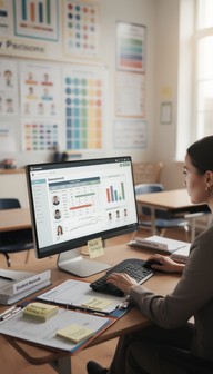 School management software for student records and fees